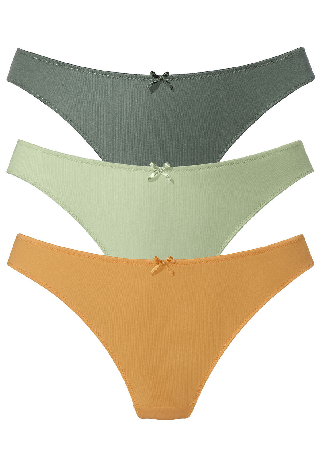

Стринги PETITE FLEUR, цвет khaki+hellgrün+mango