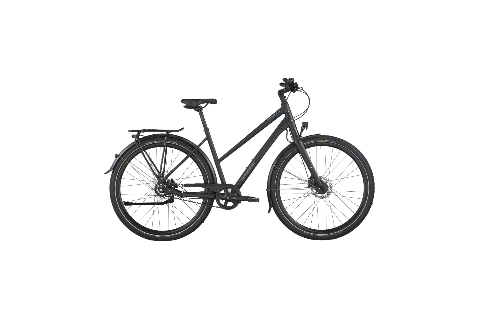 

Трекинговый велосипед Bergamont Vitess 20 rigid slope - 28 дюймов - trapez - 2026, schwarz | matt black