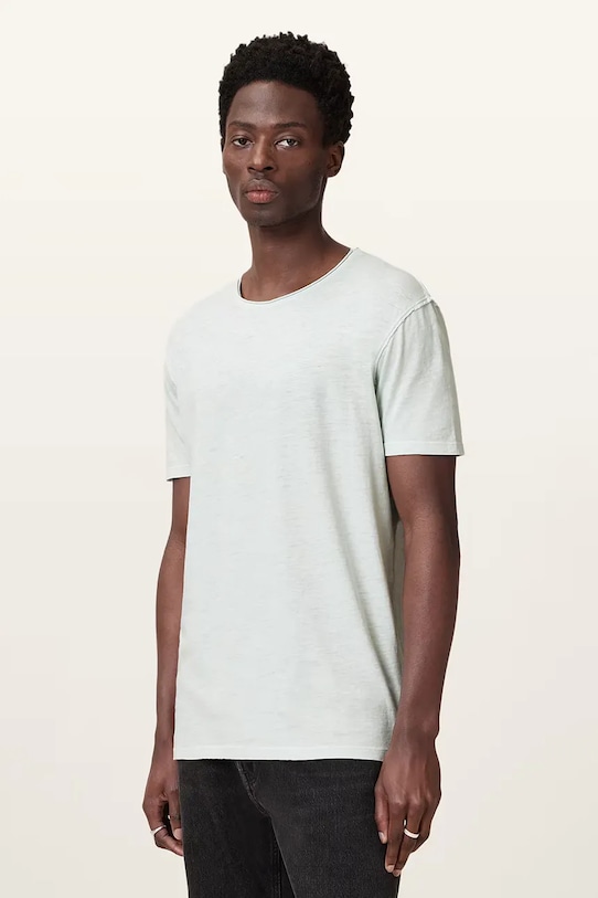 

Хлопковая футболка FIGURE Allsaints, зеленый