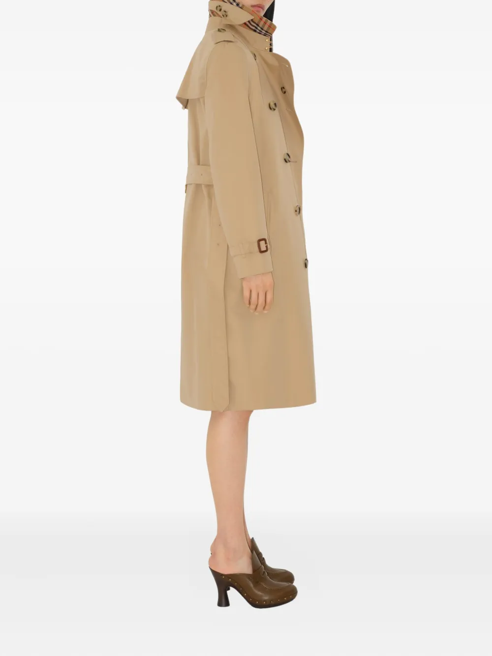 Тренч BURBERRY, мужской, коричневый — фото 3