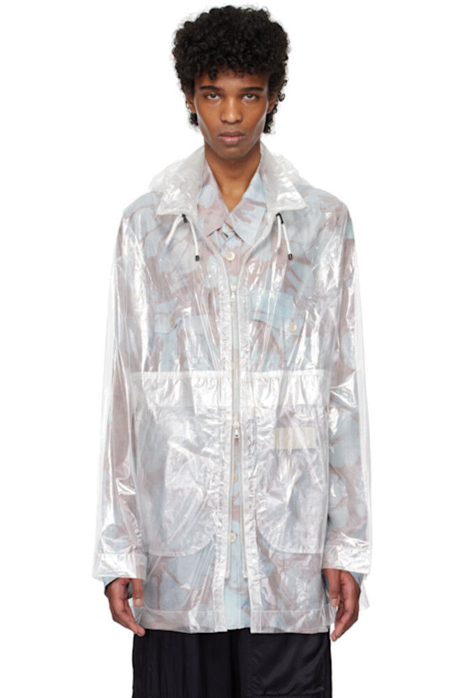 

Прозрачная нейлоновая куртка Dries Van Noten