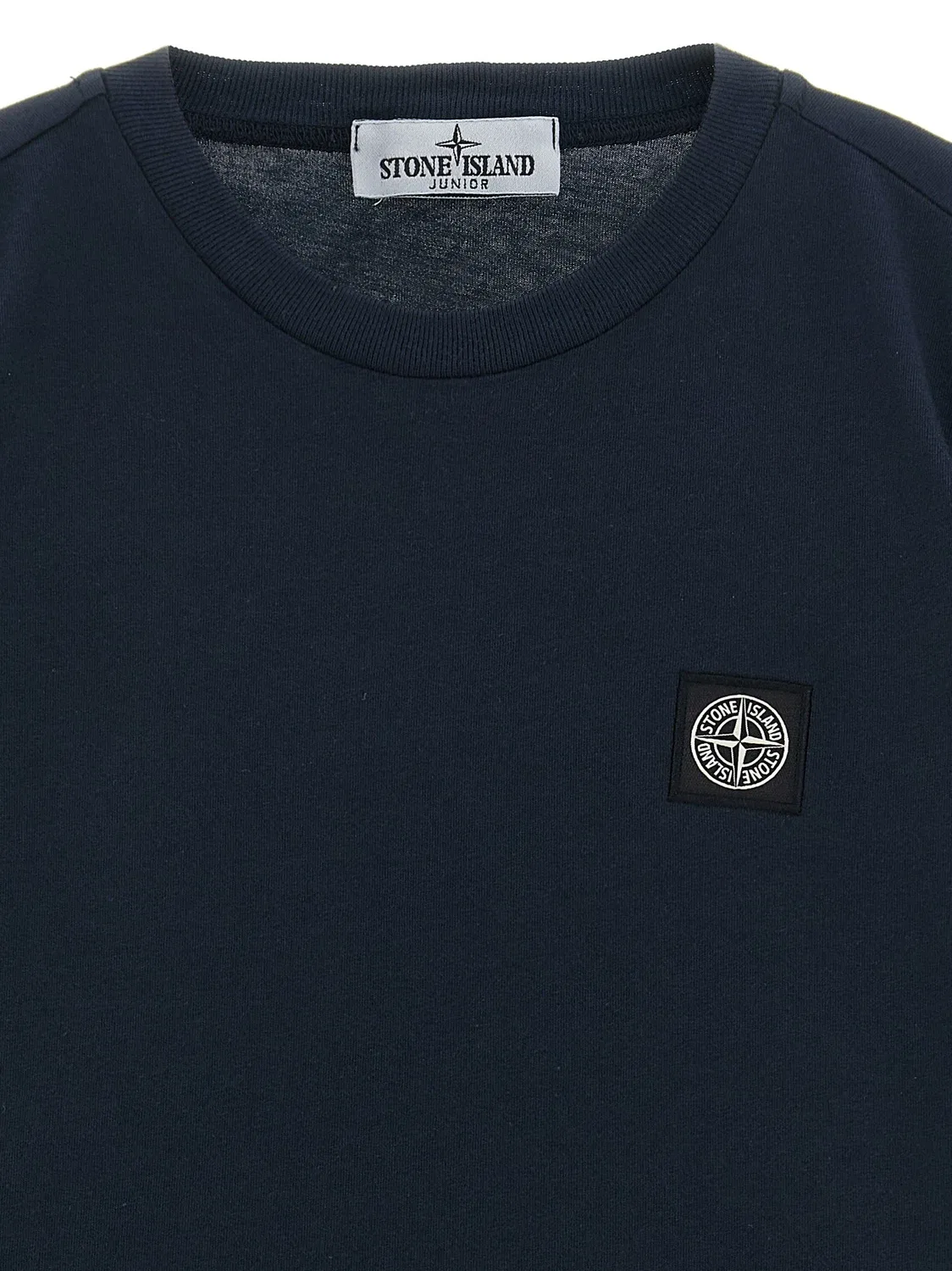 Футболка с логотипом «Компас» Stone Island Junior, синий — фото 3