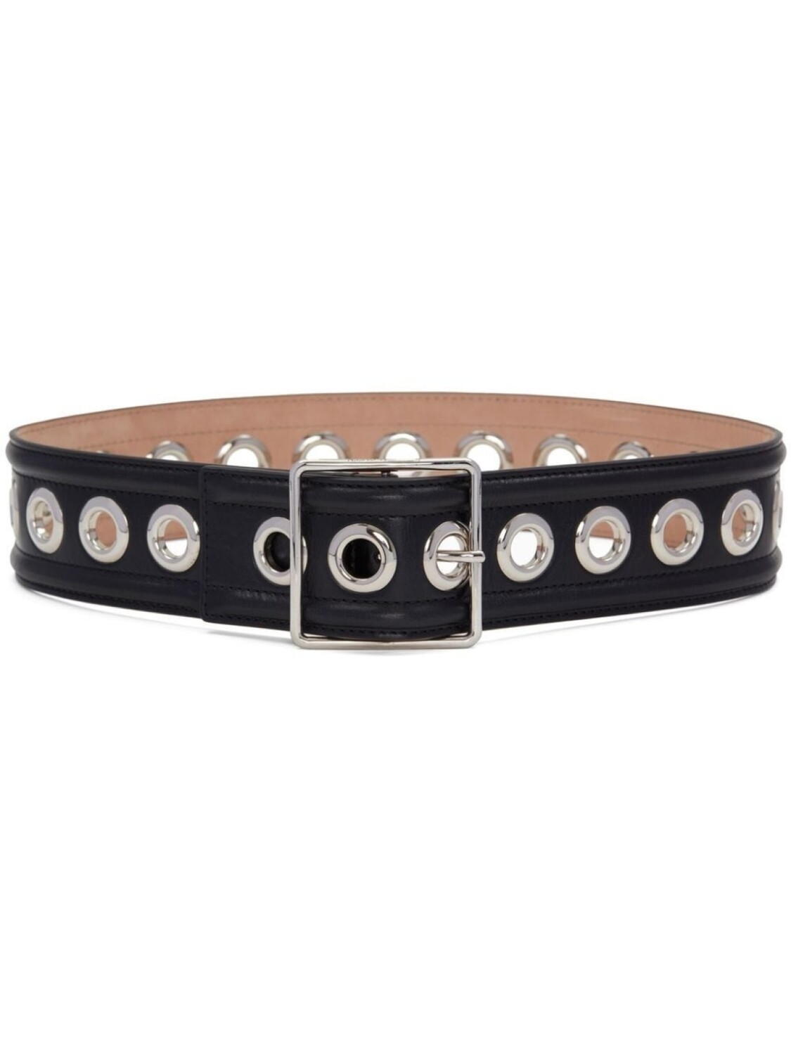 

Alexander McQueen ремень с люверсами, черный