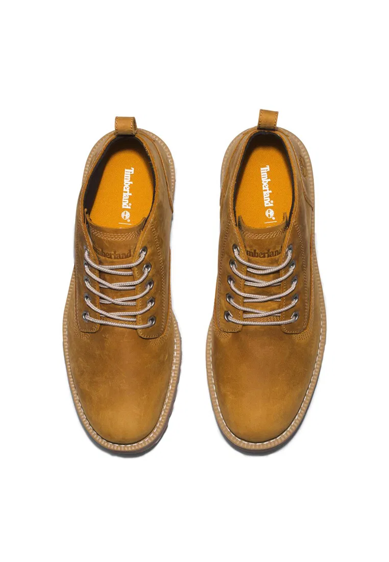 Мужские ботинки чукка, водонепроницаемые, Redwood Falls Mid Lace-Up, Timberland, красные — фото 2