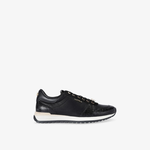 Кеды Carvela Florencia с лого-пластиной, черный