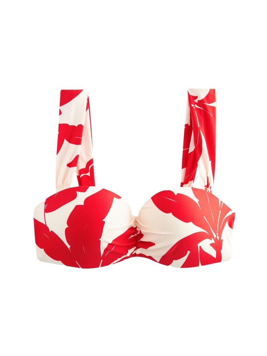 

Верх бикини на косточках Next Bandeau Bikini Top, белый