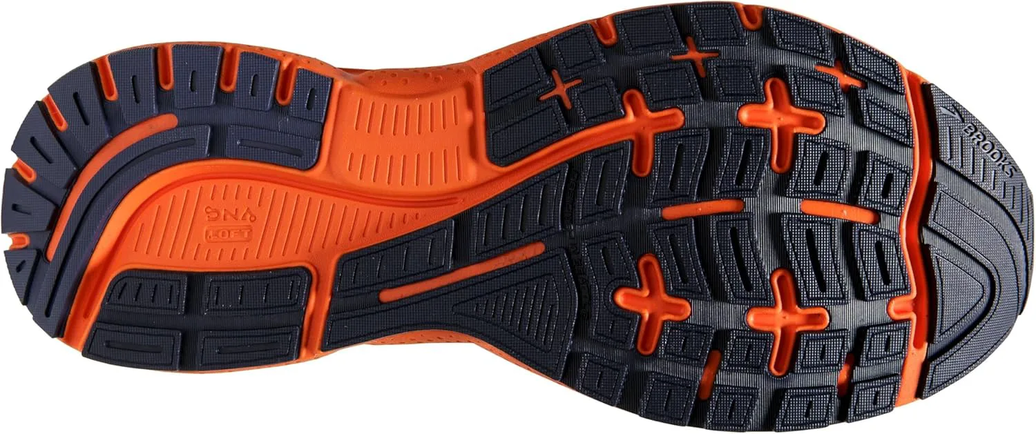 Мужские нейтральные беговые кроссовки Brooks Trace 3, оранжевый — фото 2