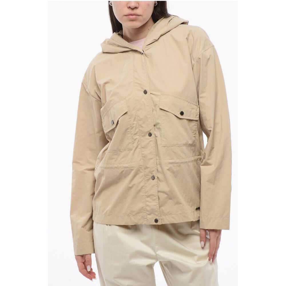 

Бежевые полиамидные куртки и пальто Woolrich, Beige