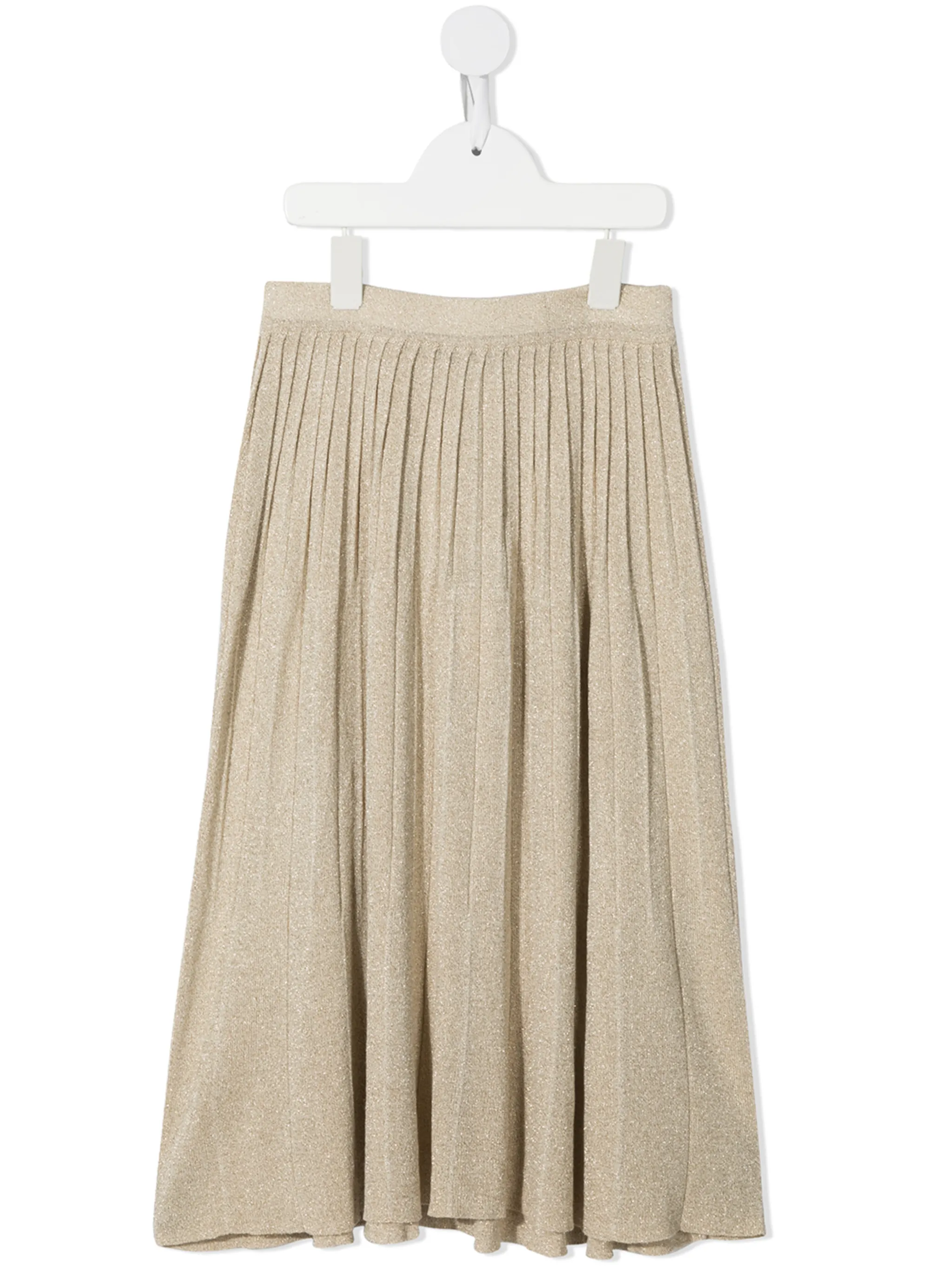 

Плиссированная юбка Emporio Armani Kids, золотистый