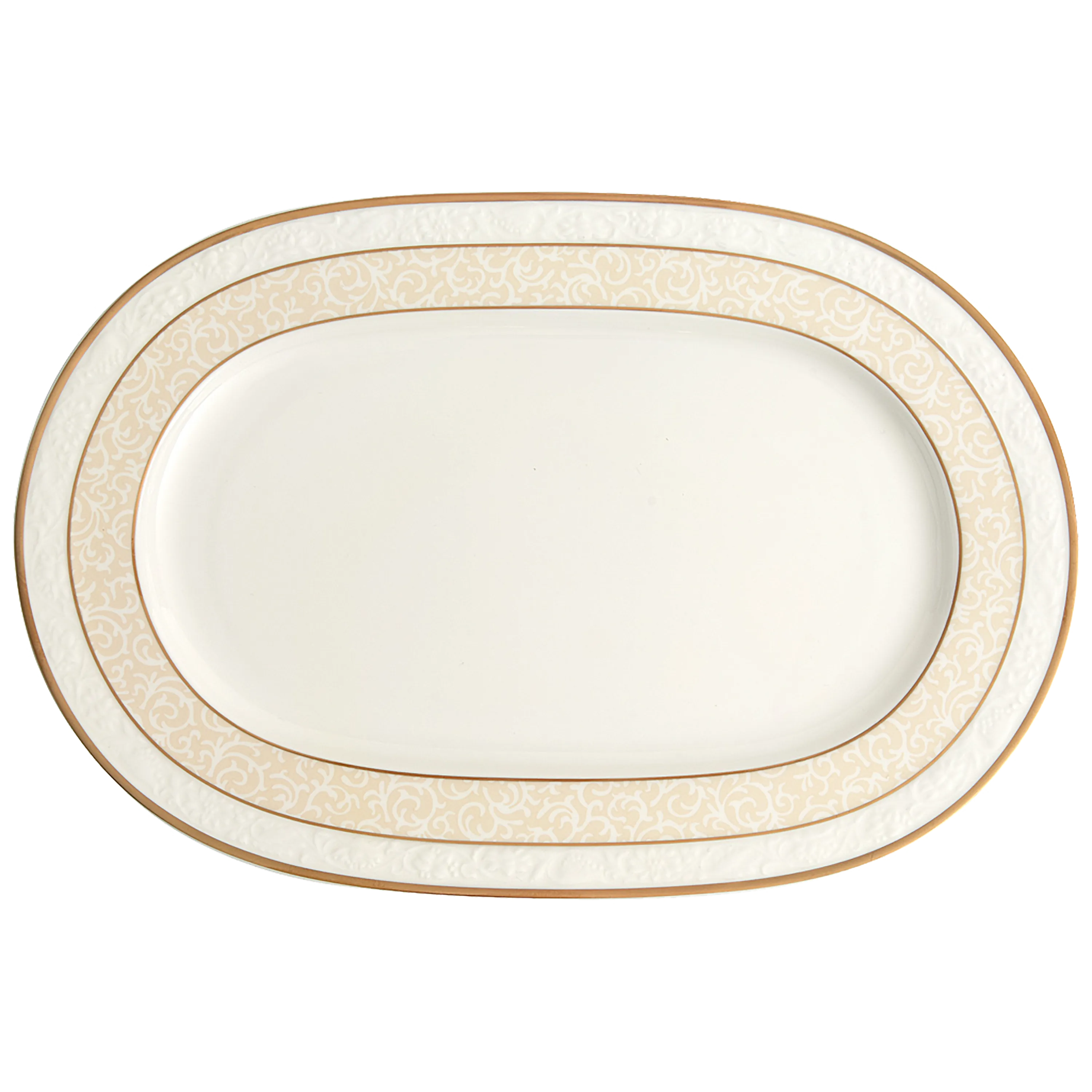 

Сервировочная тарелка из Ивуара Villeroy & Boch, бежевый