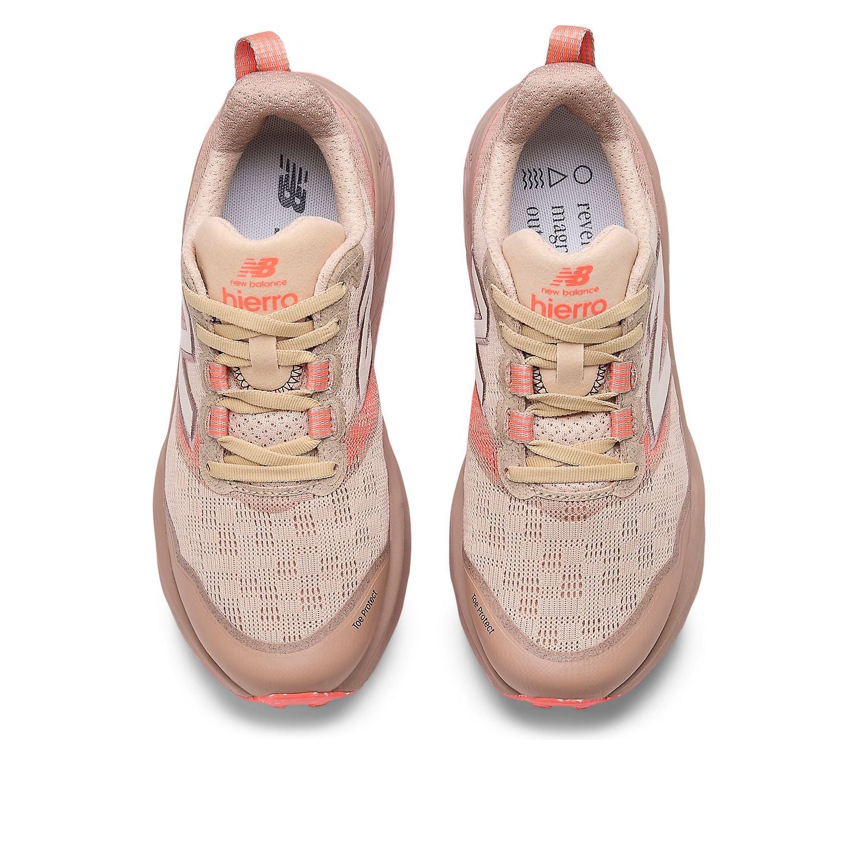 Кроссовки (WMNS) New Balance Fresh Foam X Hierro v9 'Desert Clay Urgent Red' — фото 3