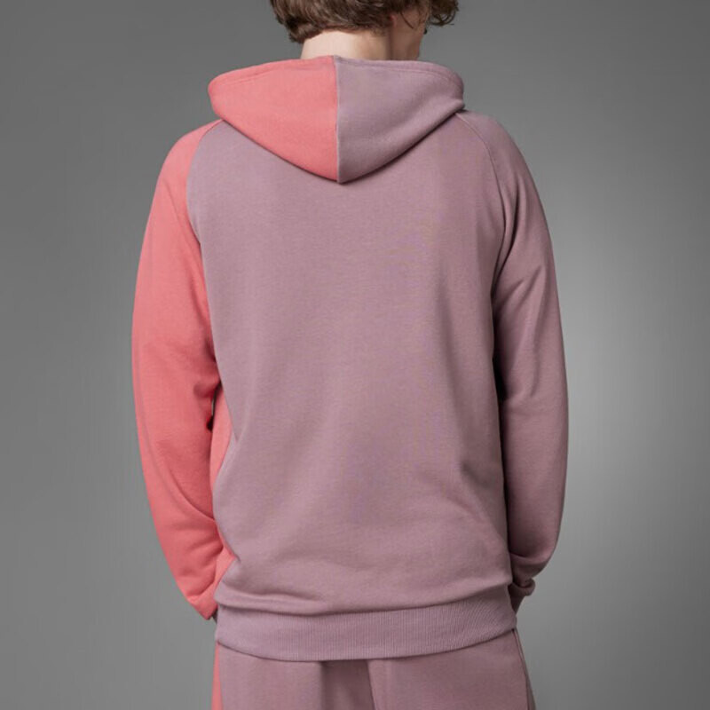 Толстовка мужская розовая Adidas, розовый — фото 3