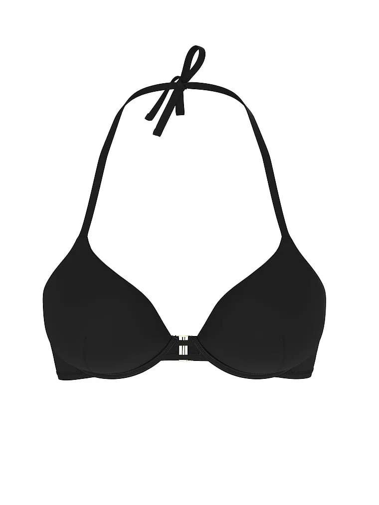 Бомба-топ от бикини Victoria'S Secret Swim, эффект пуш-ап, черный — фото 3