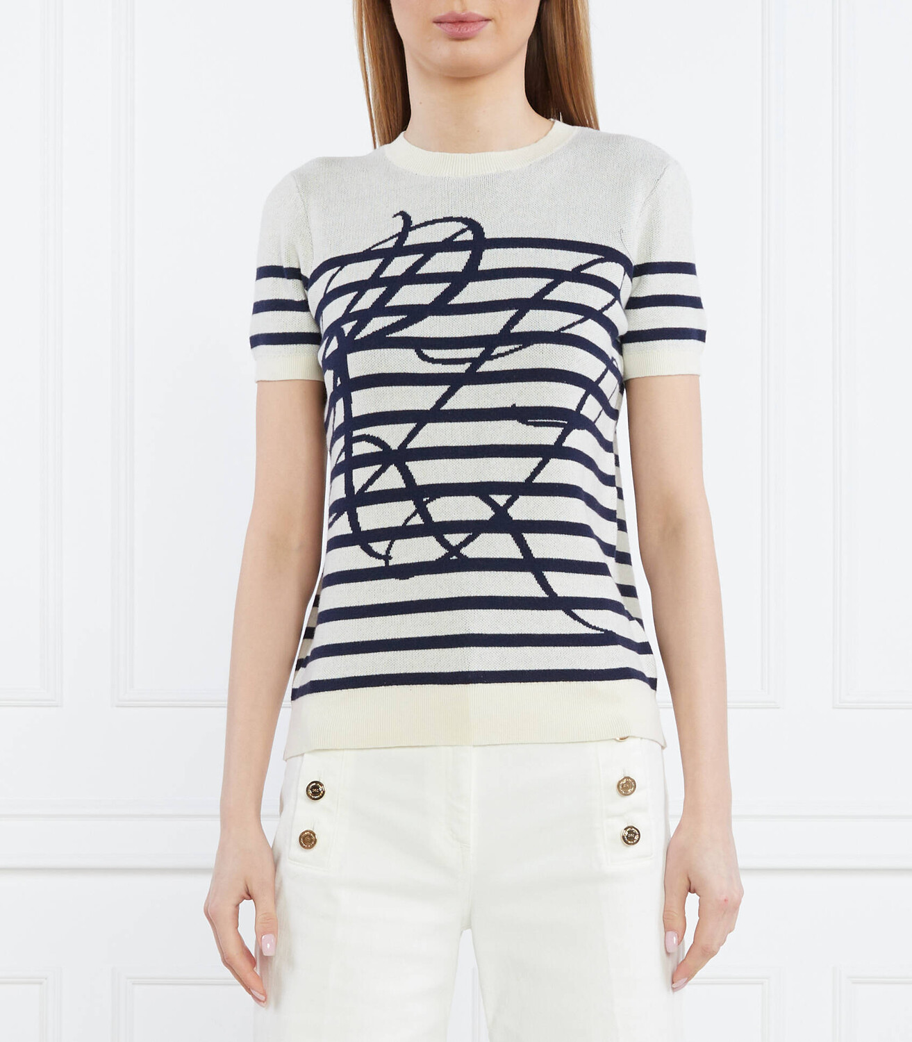 

Блуза LAUREN RALPH LAUREN Regular Fit, бежевый