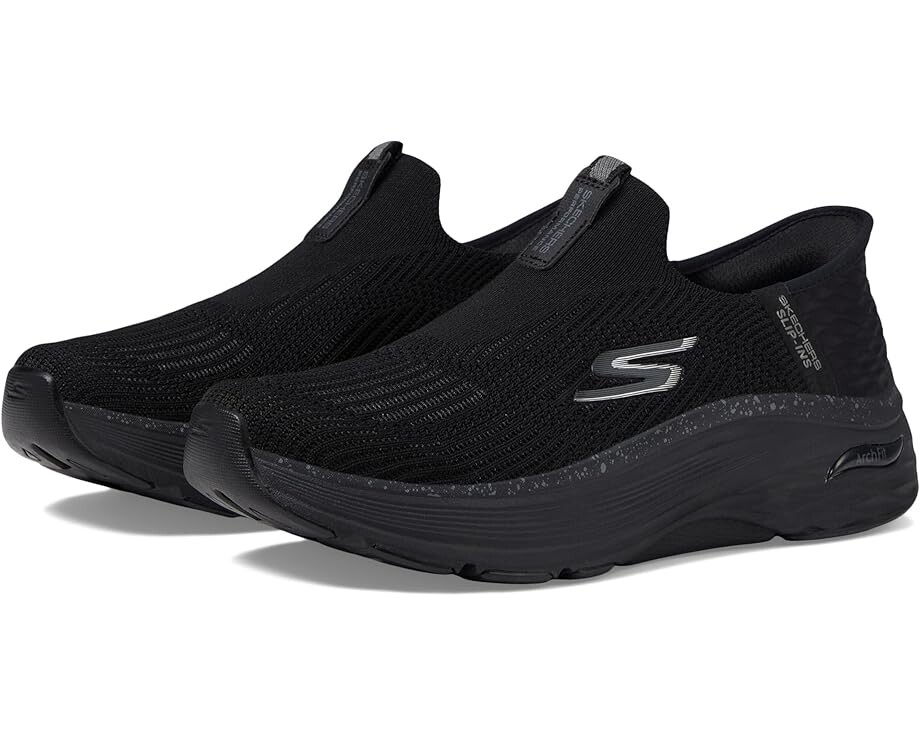 

Кроссовки SKECHERS Max Cushioning Arch Fit Fluidity Hands Free Slip-Ins, черный