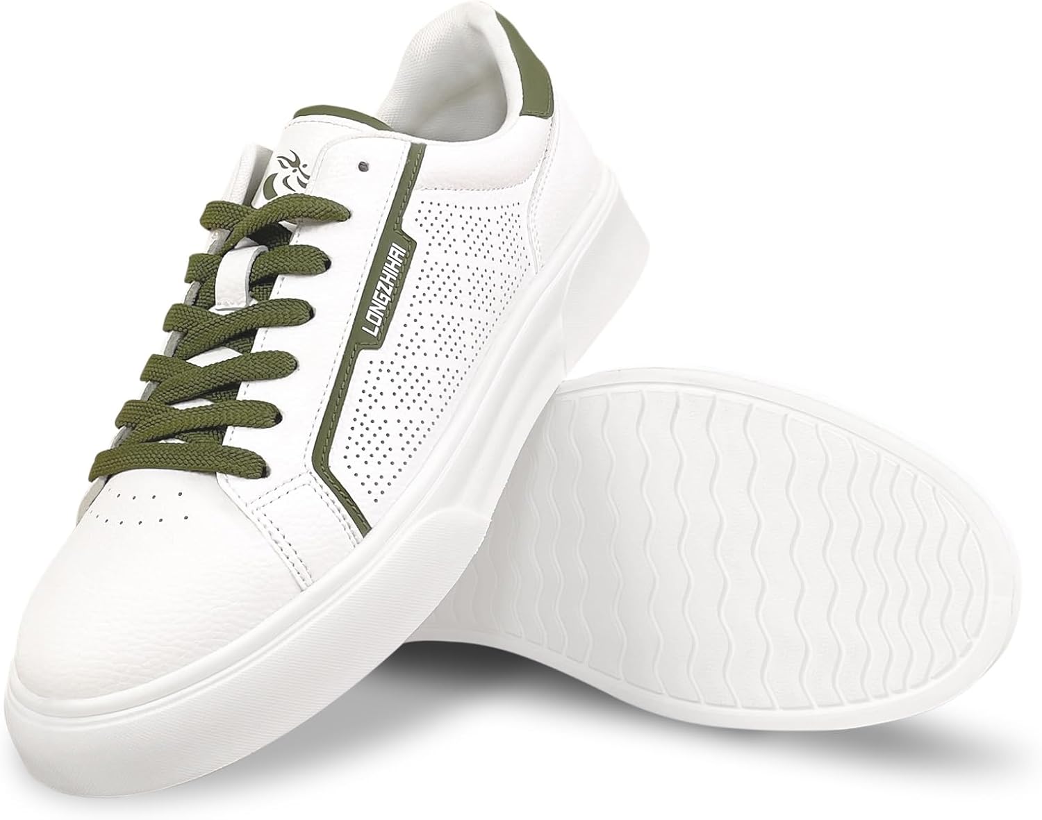 

Мужские модные кроссовки, удобные, легкие, повседневные туфли для мужчин, деловой стиль Generic, Olive