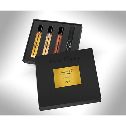 Junoon Pour Femme Collection Scent Odyssey EDP 7,5 мл — набор из 3 штук атласной бархатной кожи от Rasasi — фото 2