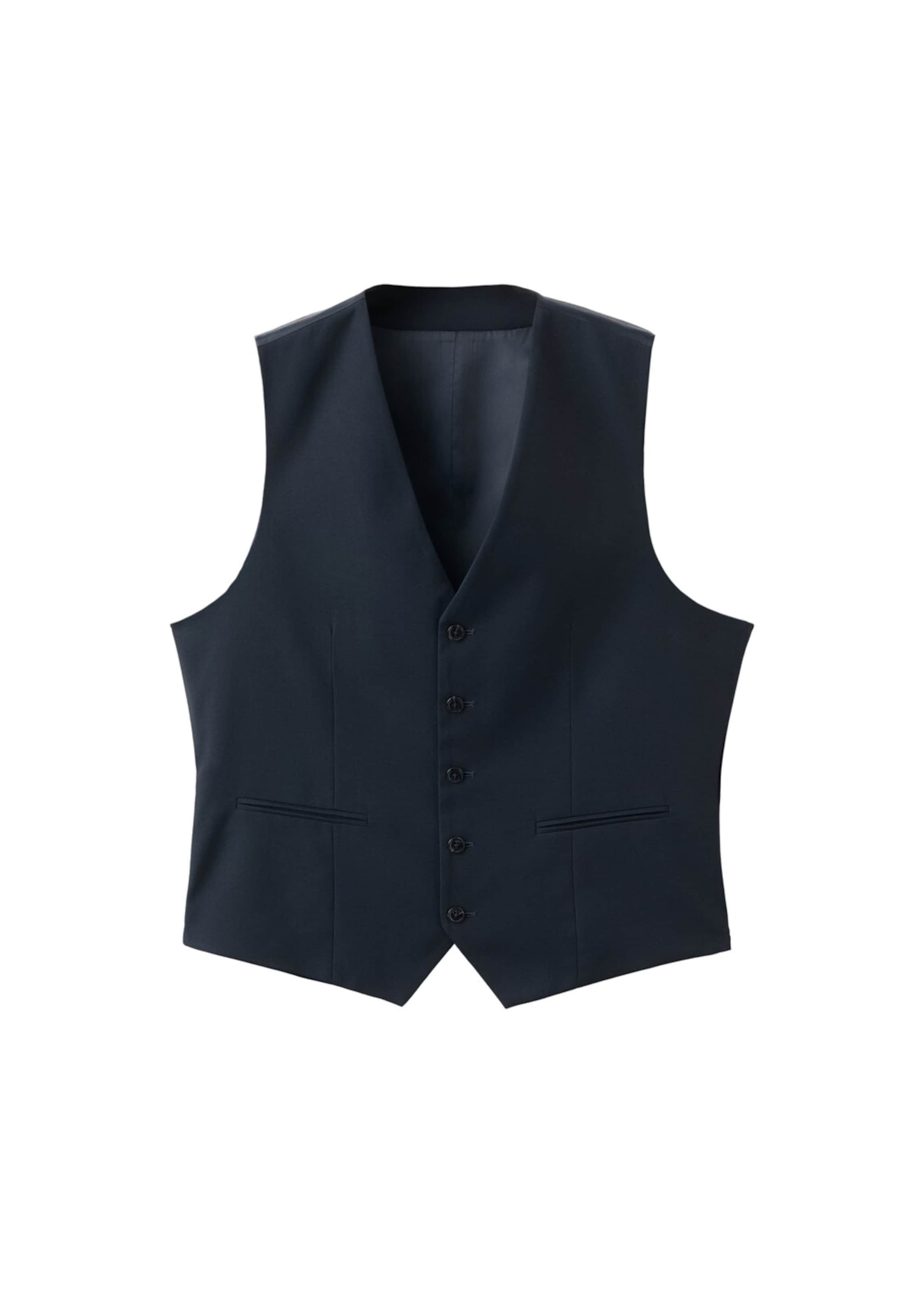 

MANGO MAN Жилет в цвете Marine Blue