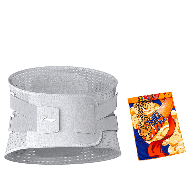 

Бандаж для спины polyester, nylon фитнес, бег взрослые защитный LINING, серыйWaist Protector+Cooling Sports Towel[Qitian Dashi]