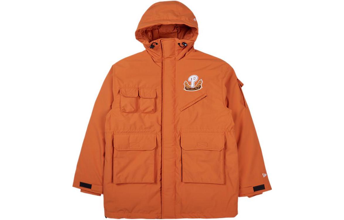 

New Era Пуховик унисекс оранжевый, Orange
