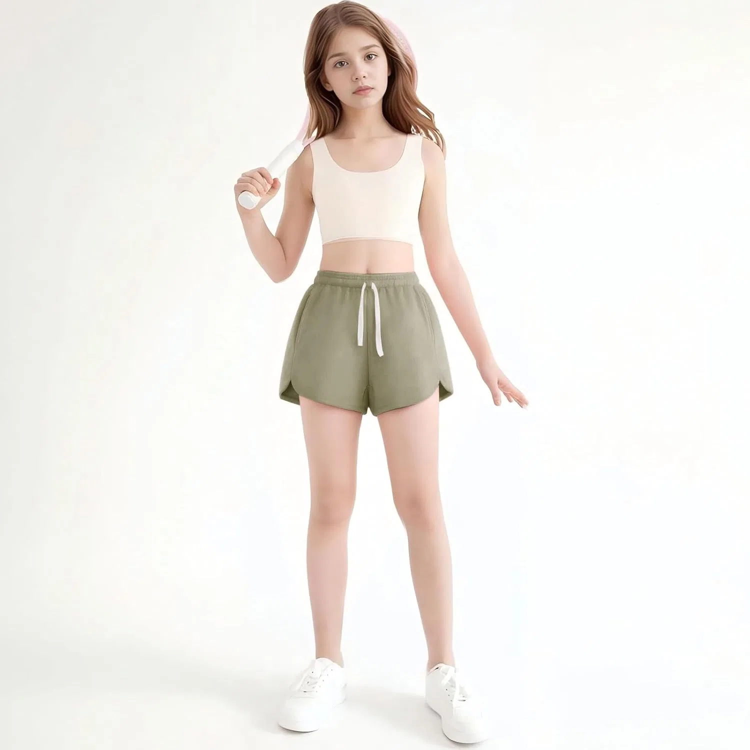 Детские шорты Active Shorts Watonic, зеленый — фото 2