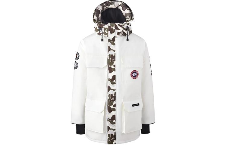 

Canada Goose Экспедиционная пуховая куртка зимняя унисекс белая, White