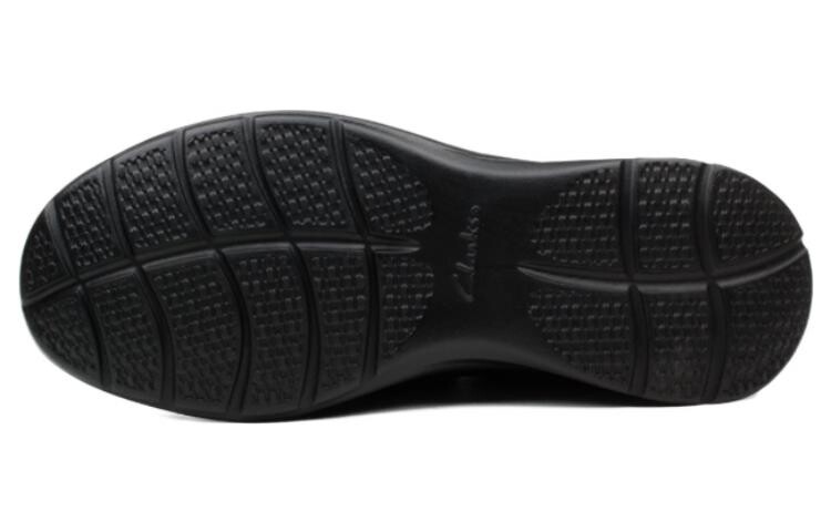 Мужские повседневные мужские низкие черные Clarks — фото 4