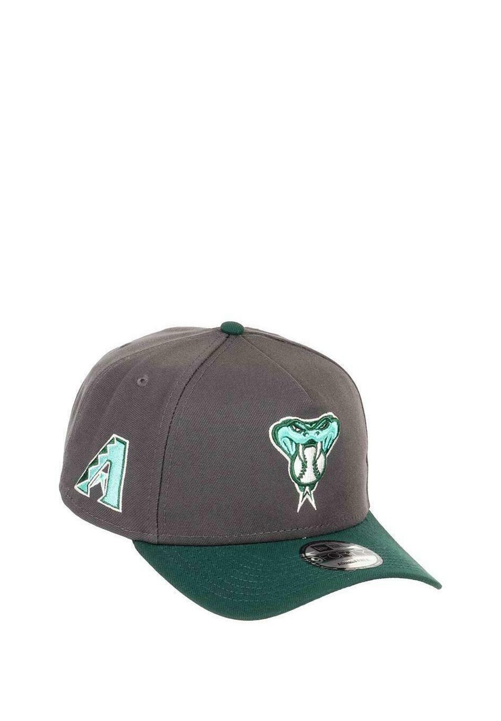 

Бейсболка ARIZONA DIAMONDBACKS MLB SIDEPATCH COOPERSTOWN TWO TONE 9FORTY A-FRAME SNAPBACK New Era, цвет grau