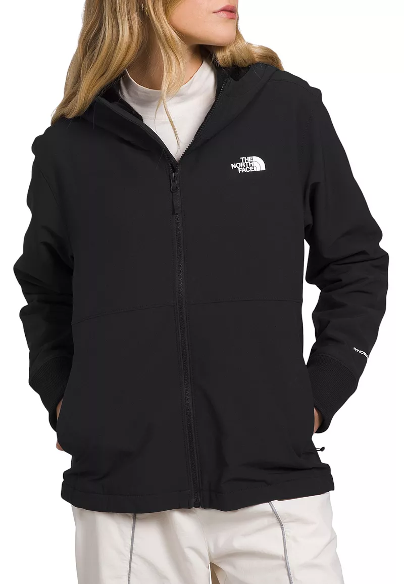 

Женская куртка The North Face Shelbe Raschel с молнией во всю длину и капюшоном, цвет Tnf Black/Npf