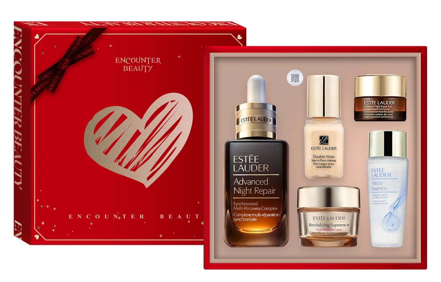 Набор косметических средств Estée Lauder в подарочной упаковке, 5 средств — фото 2