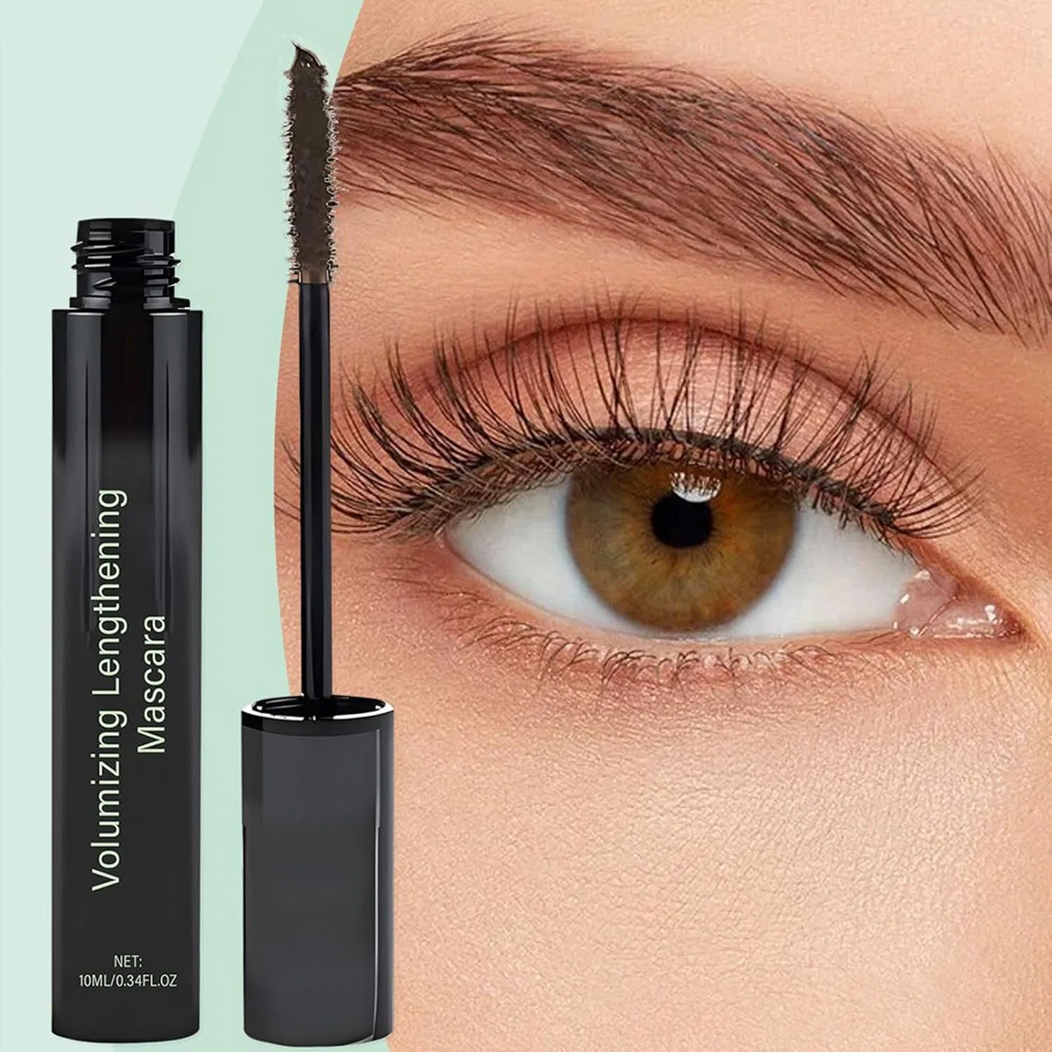 Тушь для ресниц водостойкая Lift Up Mascara, No Brand, черный — фото 2