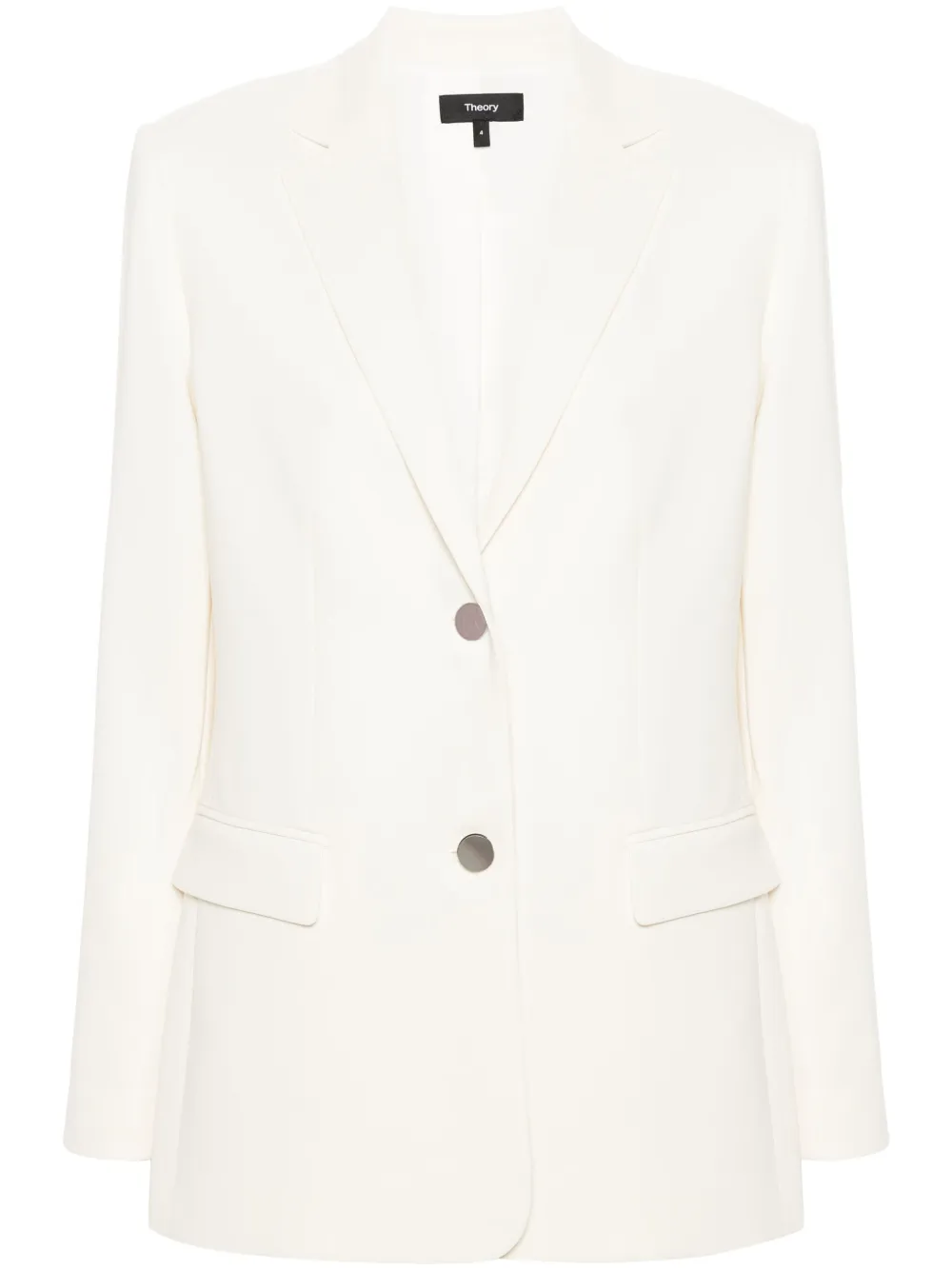 

Однобортный пиджак Theory, нейтральный