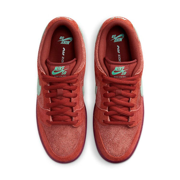 Кроссовки Nike SB Dunk Low 'Mystic Red Rosewood', красный — фото 3