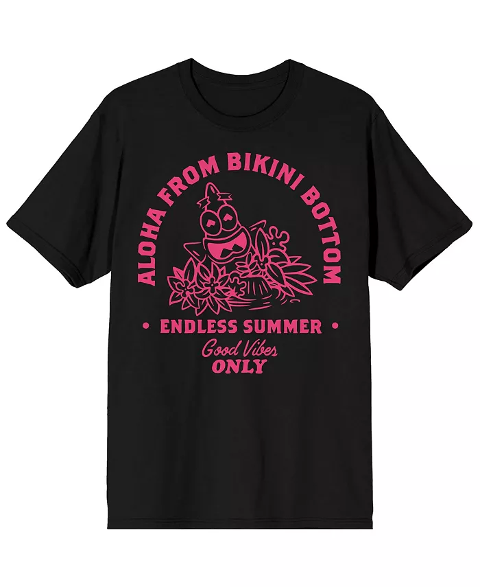 

Футболка Big & Tall The Patrick Aloha from Bikini Bottom Tee-4XL SpongeBob SquarePants, мультиколор
