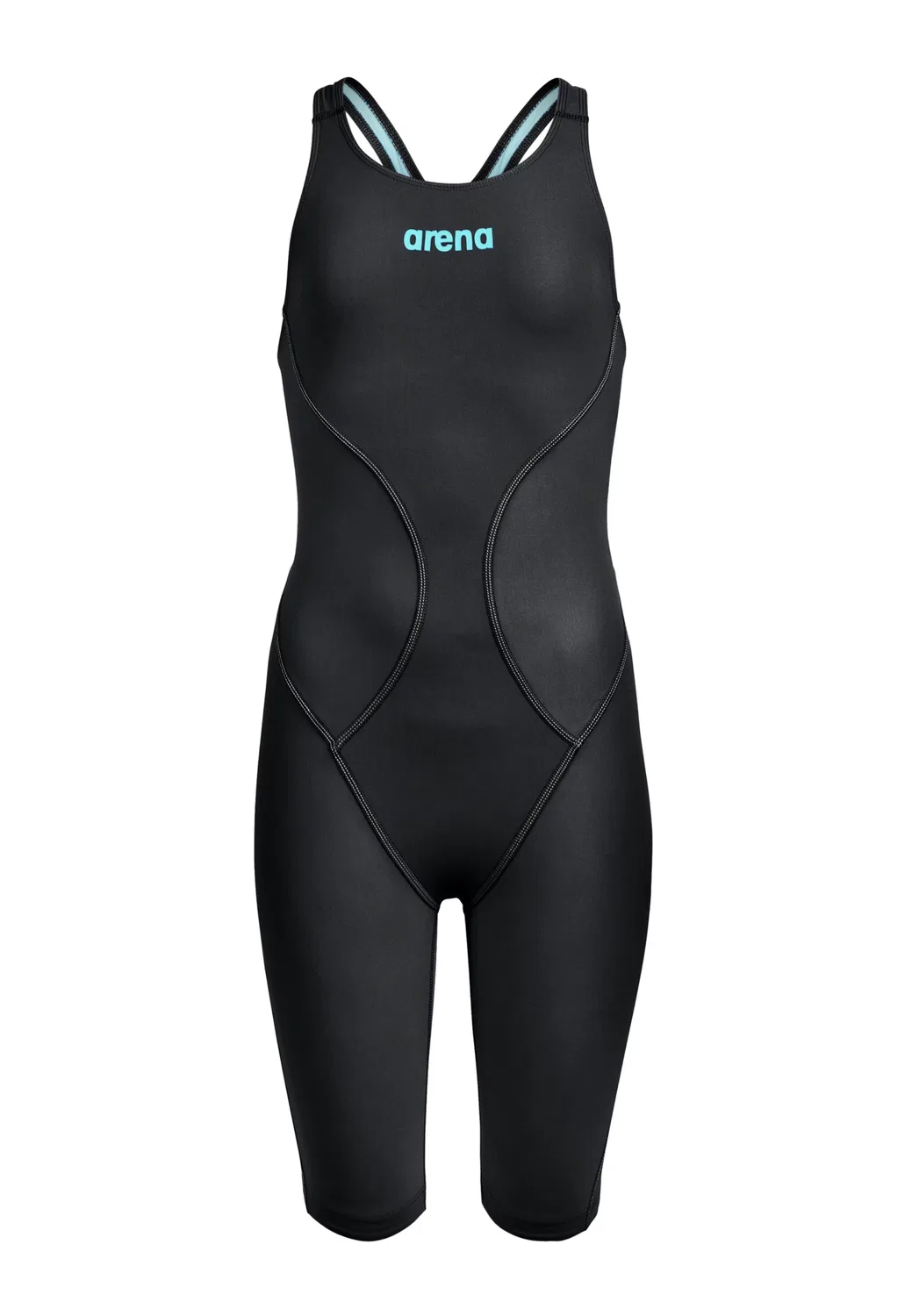 Спортивный купальник Arena POWERSKIN IMPULSO OB JR черного цвета