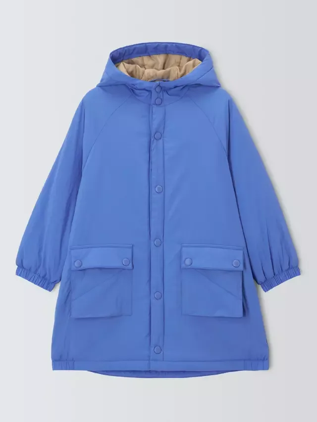 Детская водостойкая парка Cagoule, синяя John Lewis — фото 3