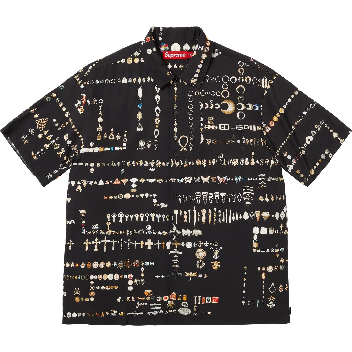 Футболка с принтом Supreme x Mike Kelley черная