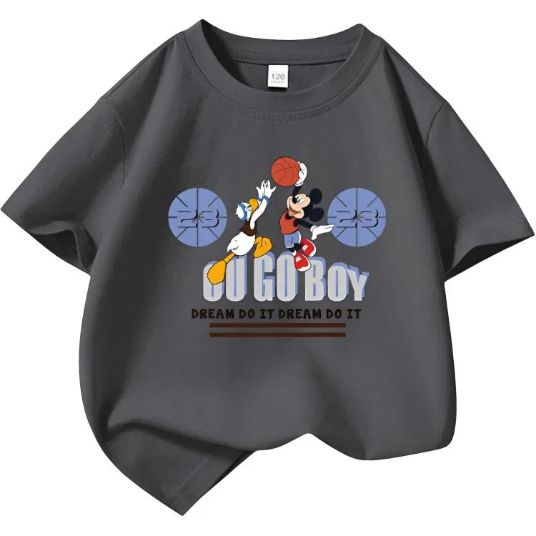 Футболка детская с Микки Маусом Disney Carbon Black