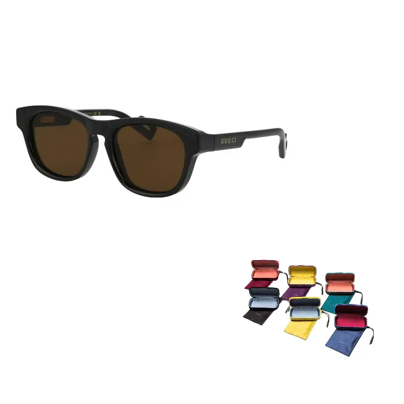 

Очки солнцезащитные мужские Gucci Rectangle Tinted, черный