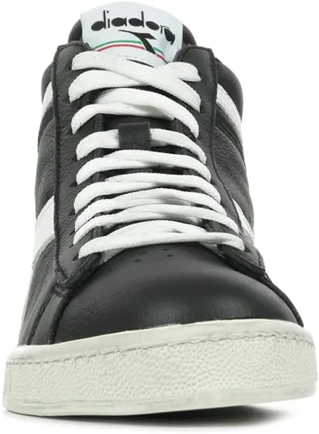 Кроссовки Diadora Unisex Game L High Waxed High Trainers, черный — фото 3