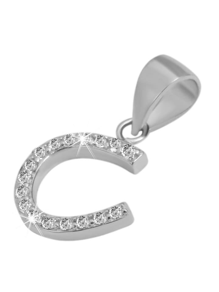 

Adeliás Женский кулон из серебра 925 пробы с кубическим цирконием в серебряной оправе