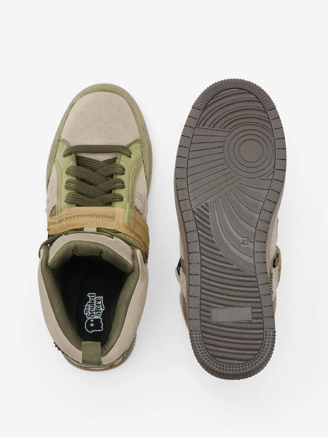 The Souled Store Offizielles Top Gun: высокие кроссовки Maverick Kicks Herren und Jungen Schnürschuhe, Grün — фото 2