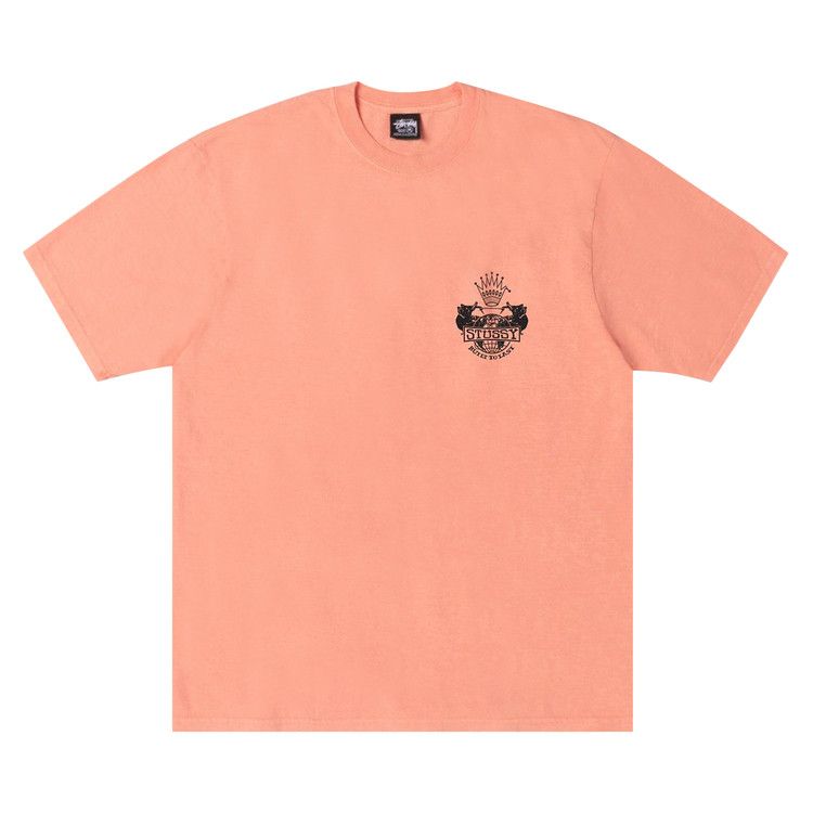 

Футболка Stussy Built To Last Tee Pigment Dyed 'Sherbert'