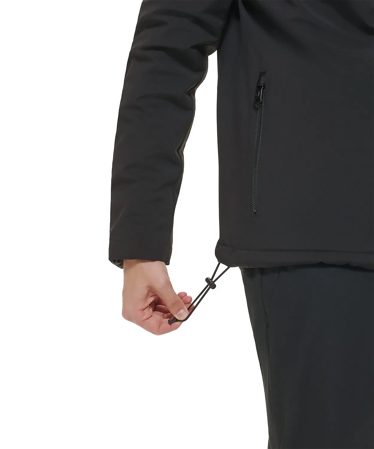 Куртка Sherpa Lined Soft Shell Calvin Klein, тёмно-синяя — фото 4