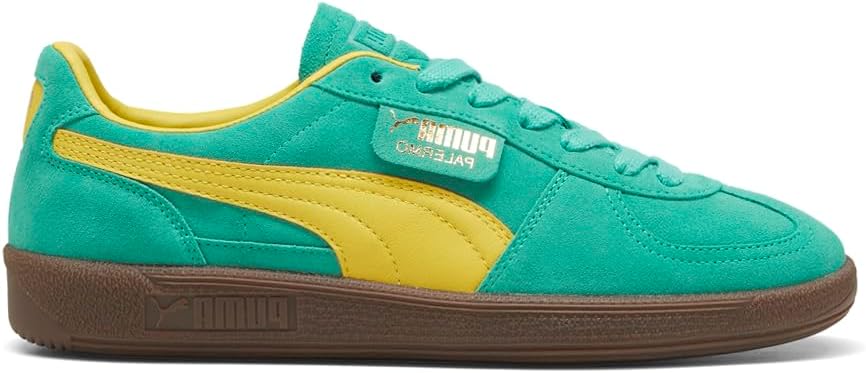 

Мужские кроссовки PUMA Palermo на шнуровке для повседневной носки - зеленые