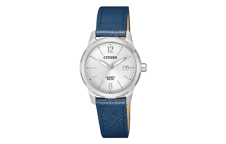 

CITIZEN Часы Quartz Movement Cow Leather Strap Watch Women's Watch White Dial