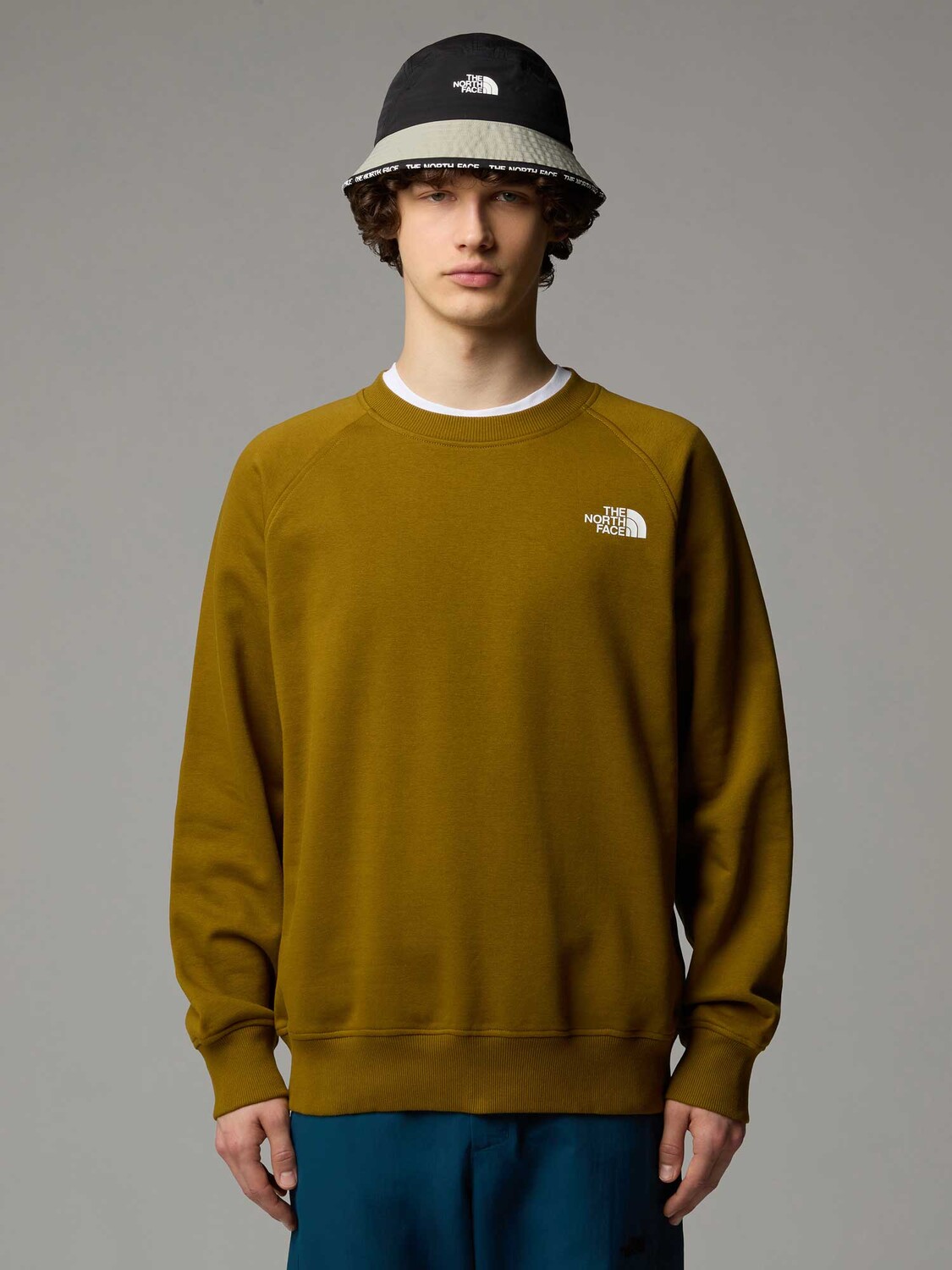 

Блуза The North Face M RAGLAN REDBOX CREW, зеленый