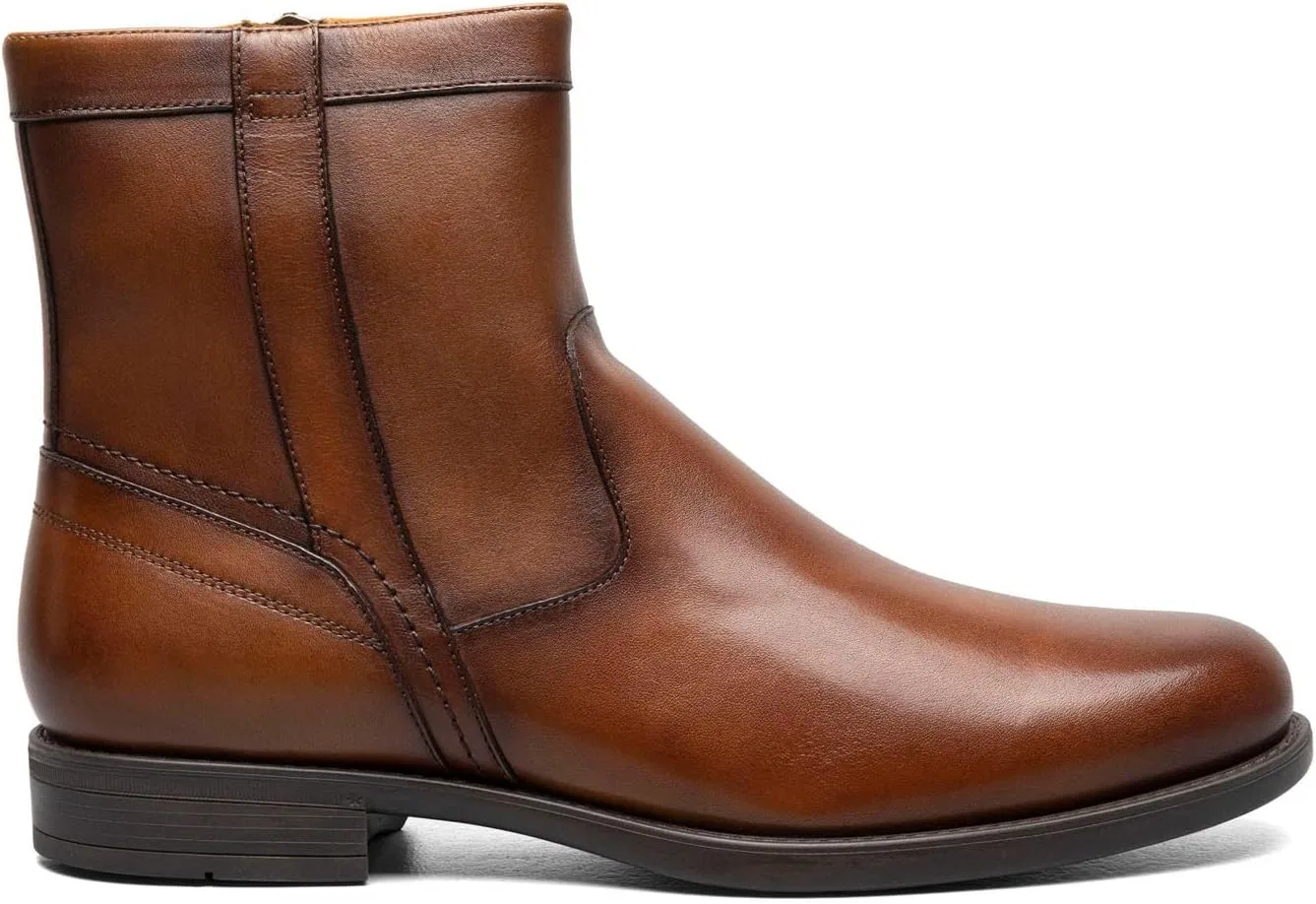 Классические мужские оксфордские туфли Florsheim Medfield с гладкой подкладкой, коньячный — фото 2