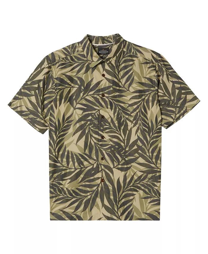

Quiksilver Мужская рубашка с коротким рукавом Shoreline Quiksilver Waterman, зеленый