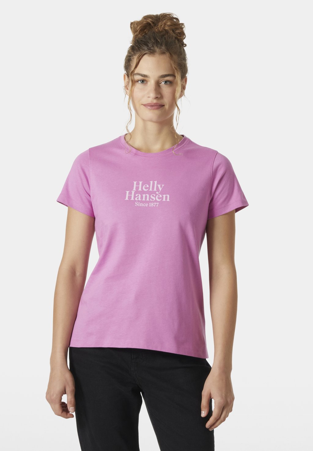 

Футболка с принтом CORE GRAPHIC Helly Hansen, розовый